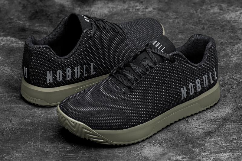 Men's Nobull Ivy+ Trainers Black | SG P2491J